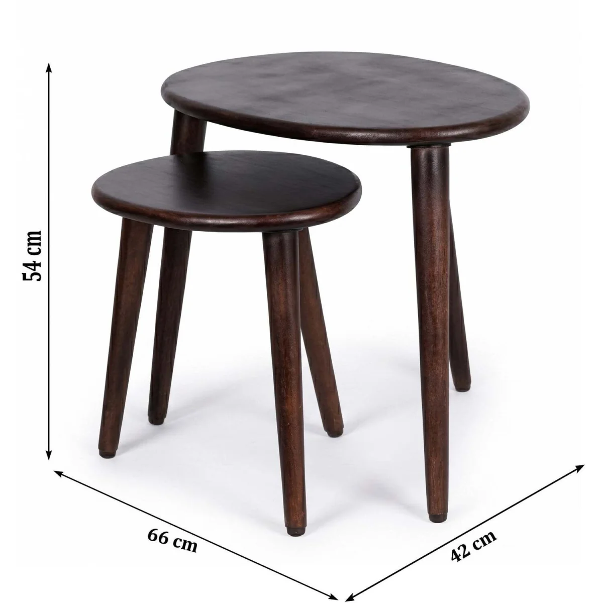 Soho Nest of Tables - Brown – image 7