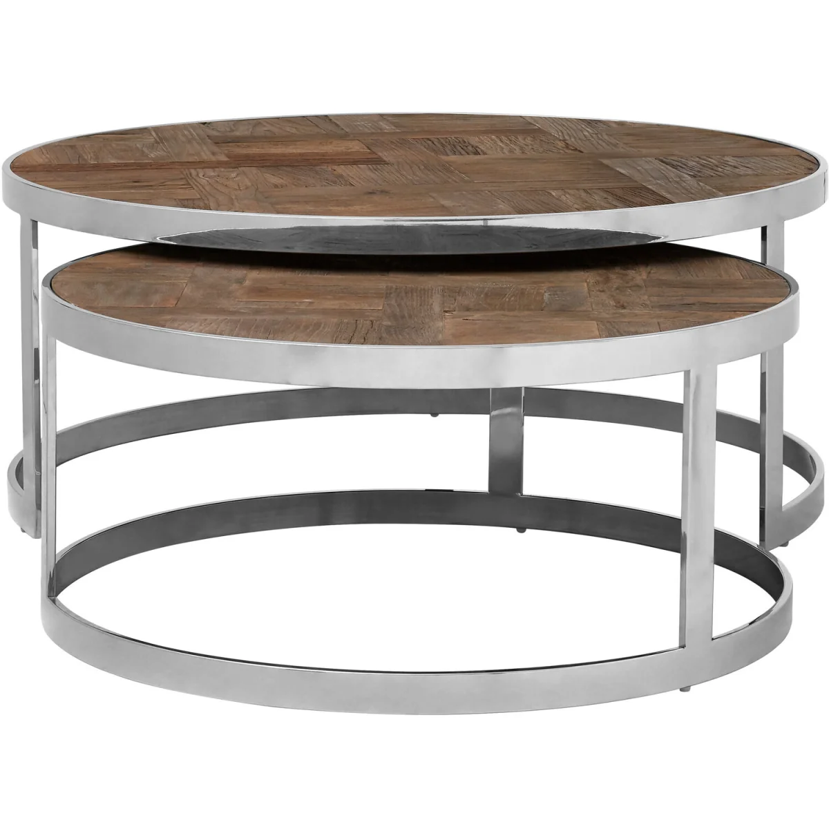 Mitra Nest Of 2 Tables - Brown – image 3