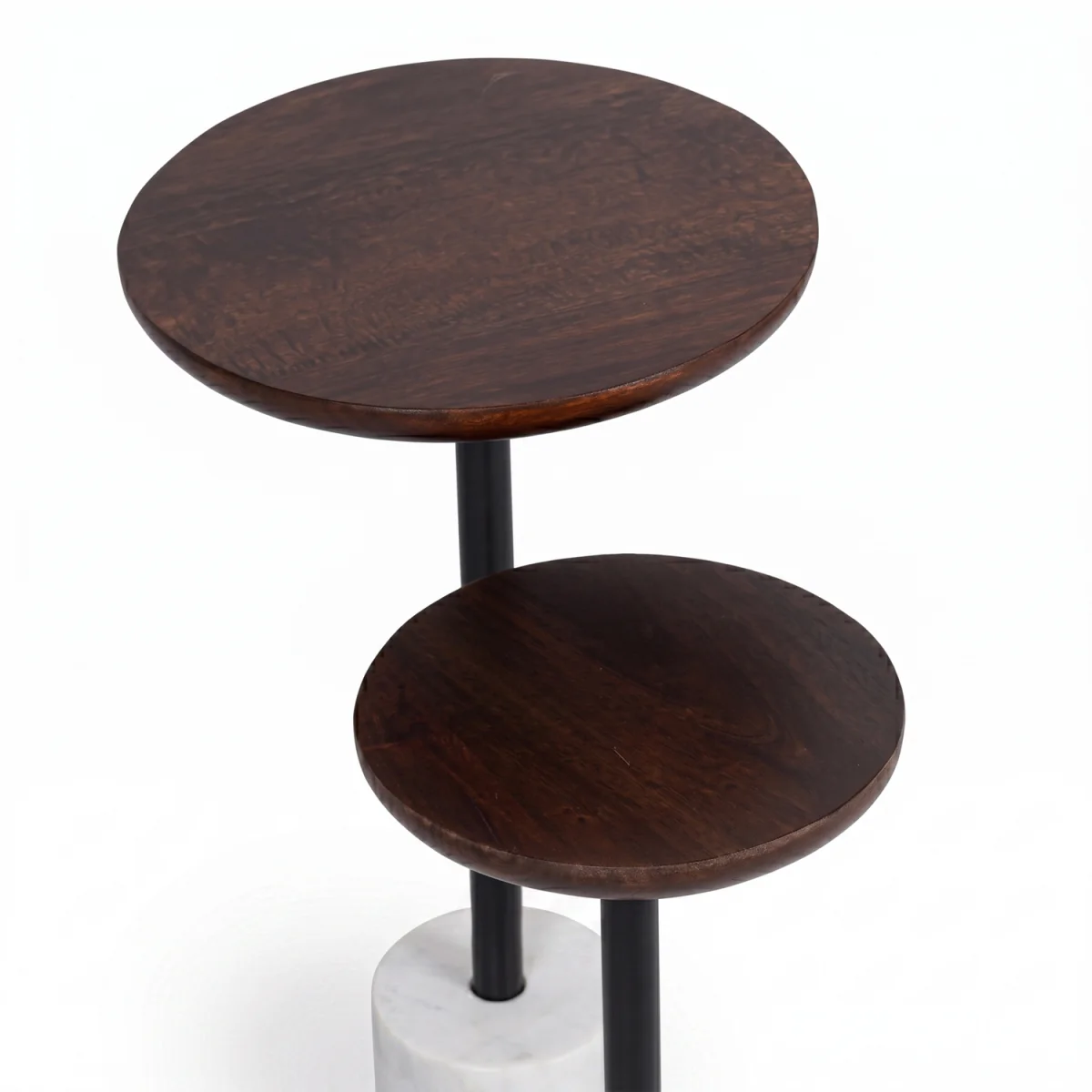Marble Arch Nest of Tables - Brown – image 3