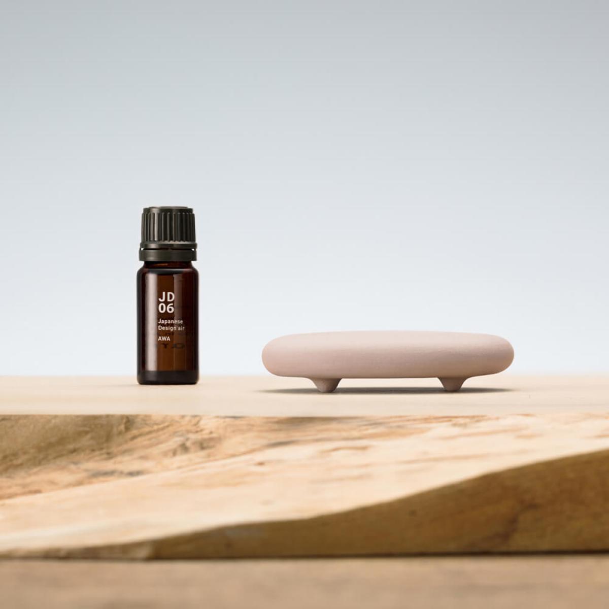 Tokoname Stone Diffuser Set JB02 Yoshino Hinoki – image 2