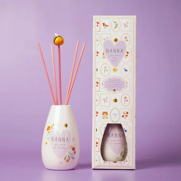 Love Life Nanna Lychee & Raspberry Ceramic Diffuser – image 2