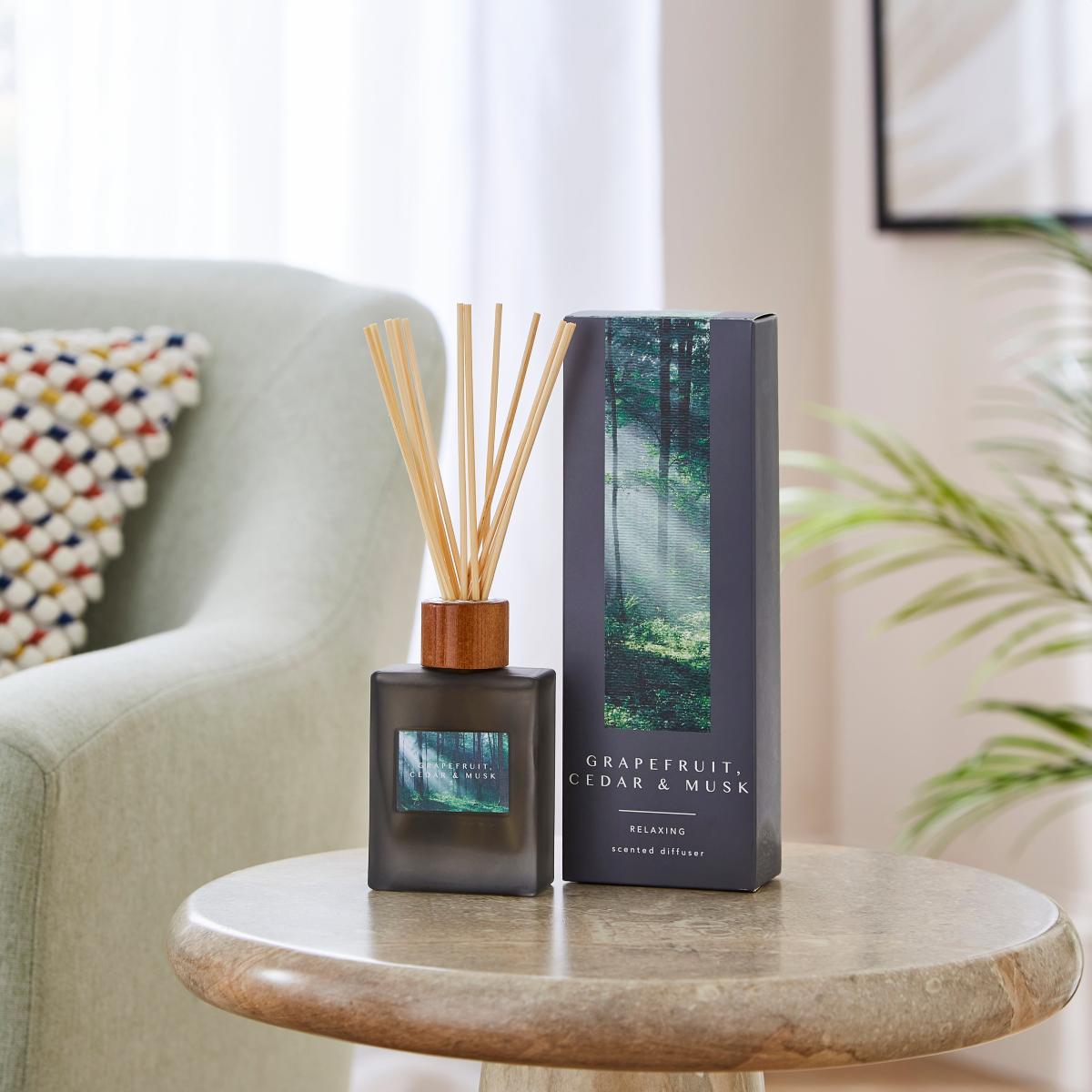 Grapefruit Cedar & Musk Diffuser, 100ml – image 2