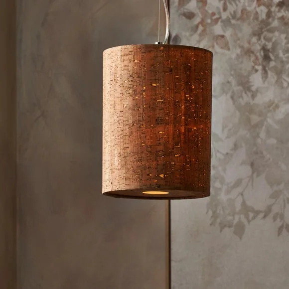 Pacific Lifestyle Valen Cork Tall Pendant Shade with Diffuser – image 2