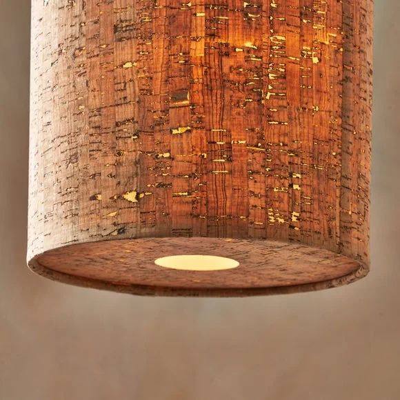 Pacific Lifestyle Valen Cork Tall Pendant Shade with Diffuser – image 6