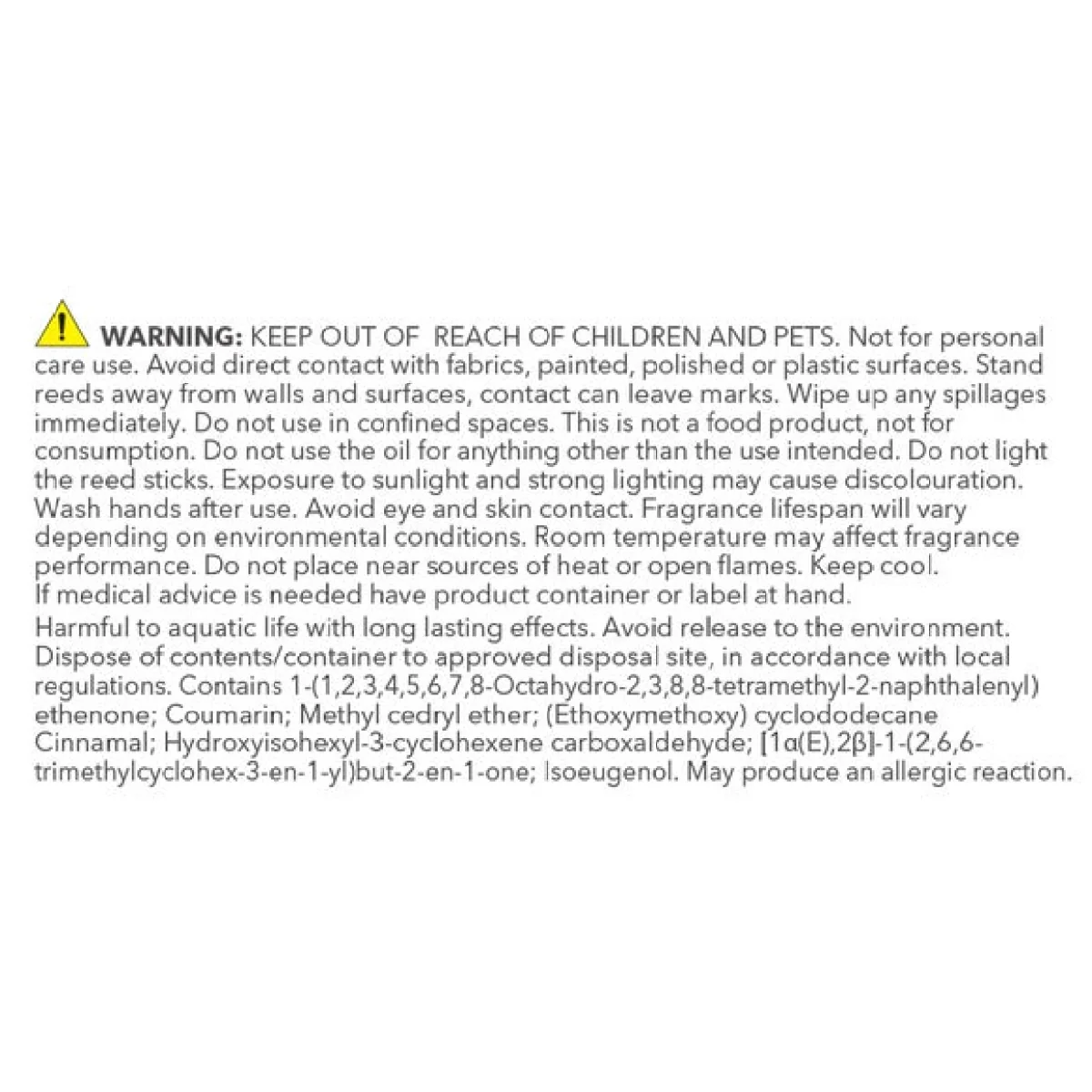 Amber and Tonka Diffuser Refill Clear – image 4