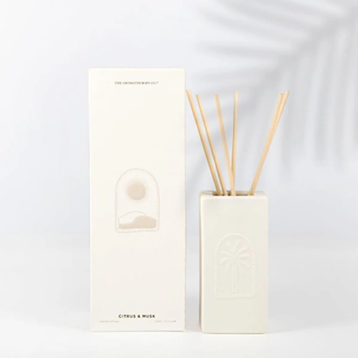 Aromatherapy Co Sunset Citrus and Musk Diffuser White