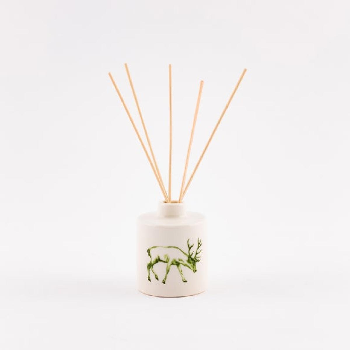 Ceramic Tree & Stag Frosted Eucalyptus Diffuser – image 2
