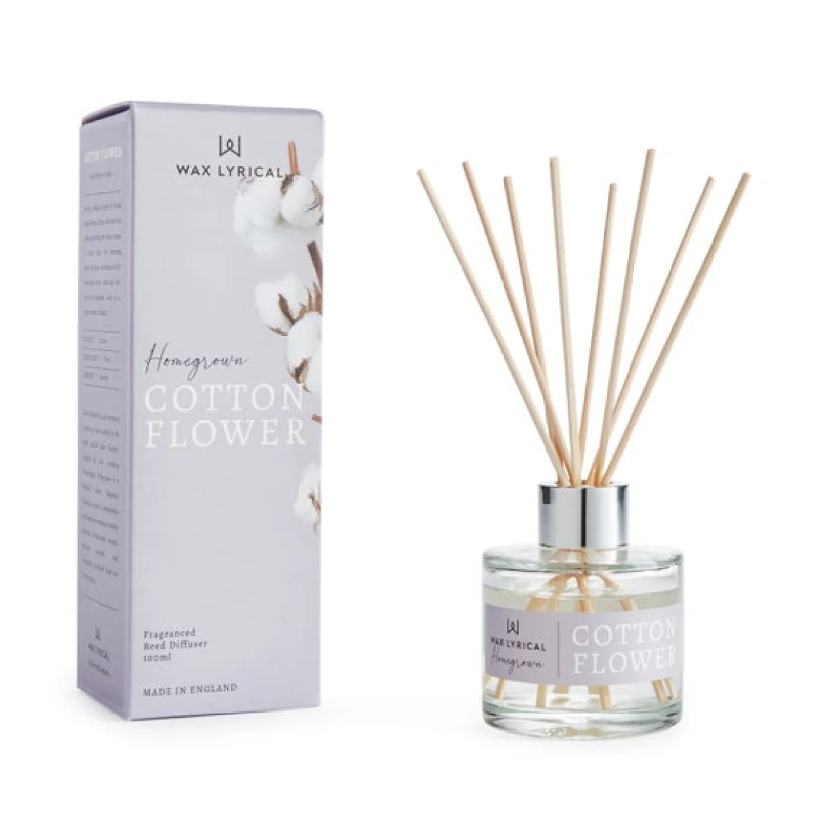 Home Grown Cotton Flower Diffuser Natural – image 2