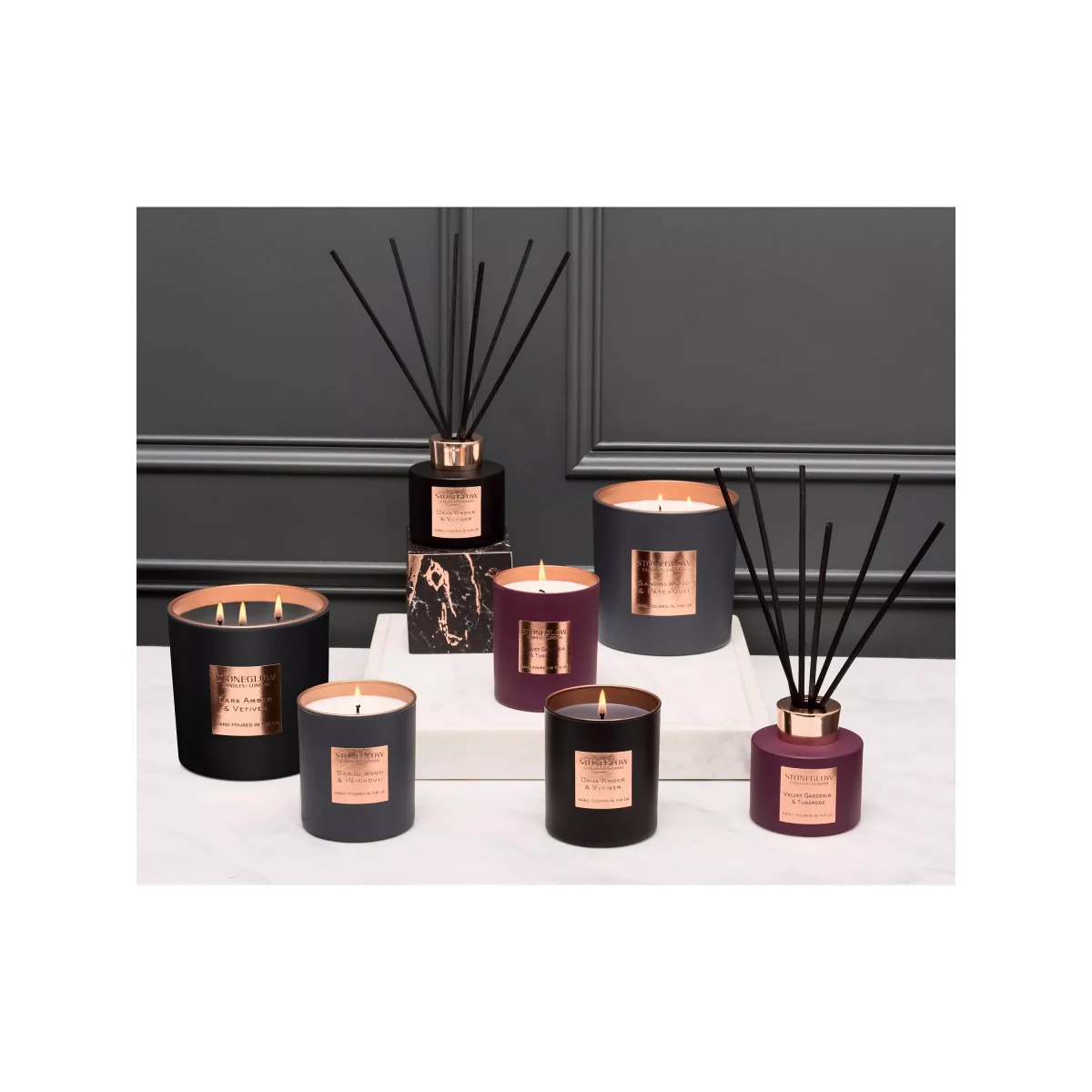 Stoneglow Luna Papyrus Woods & Jasmine Reed Diffuser Refill, 200ml – image 4