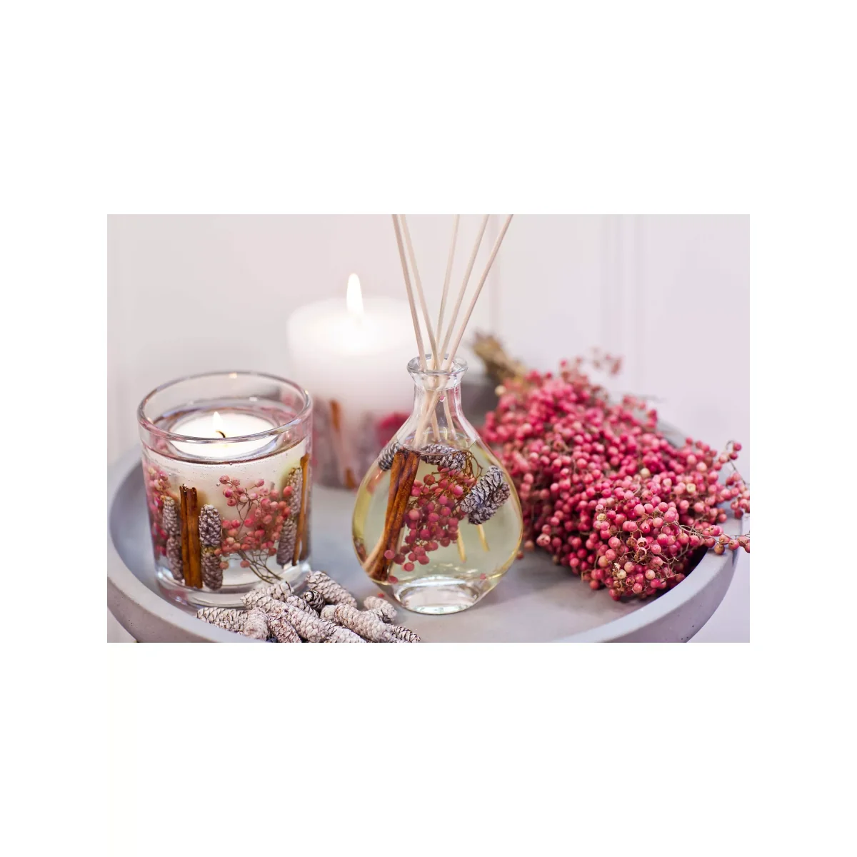Stoneglow Nature's Gift Goji Berry & Rose Reed Diffuser, 180ml – image 3