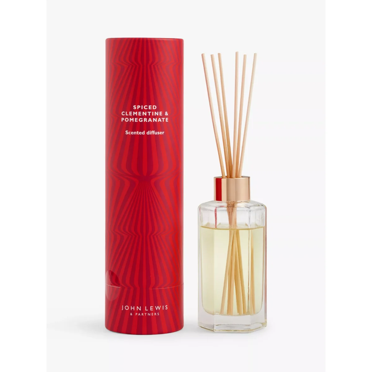 John Lewis Spiced Clementine & Pomegranate Scented Reed Diffuser, 100ml – image 2