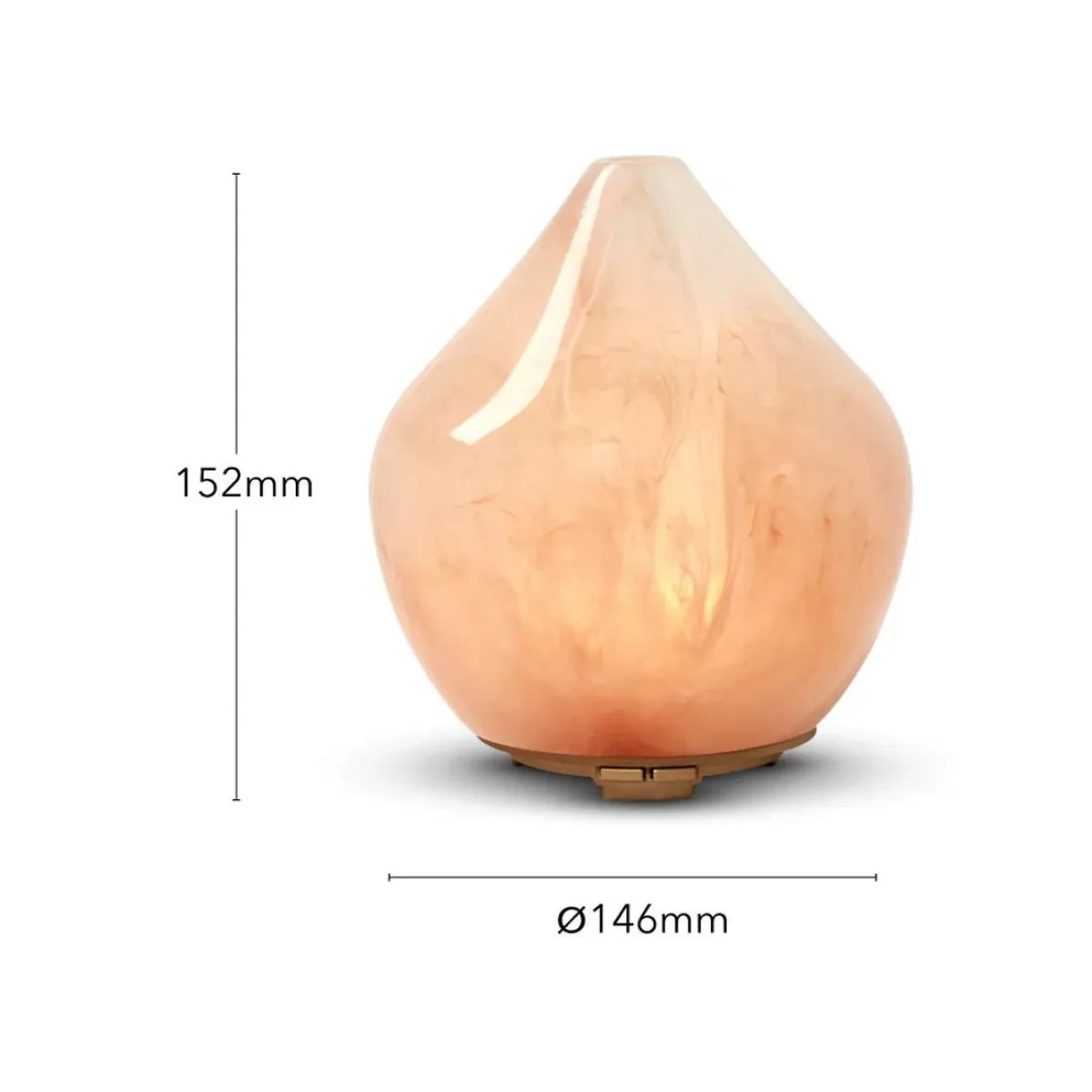 MADE BY ZEN Gem Electric Diffuser, Rose, 120ml – image 5