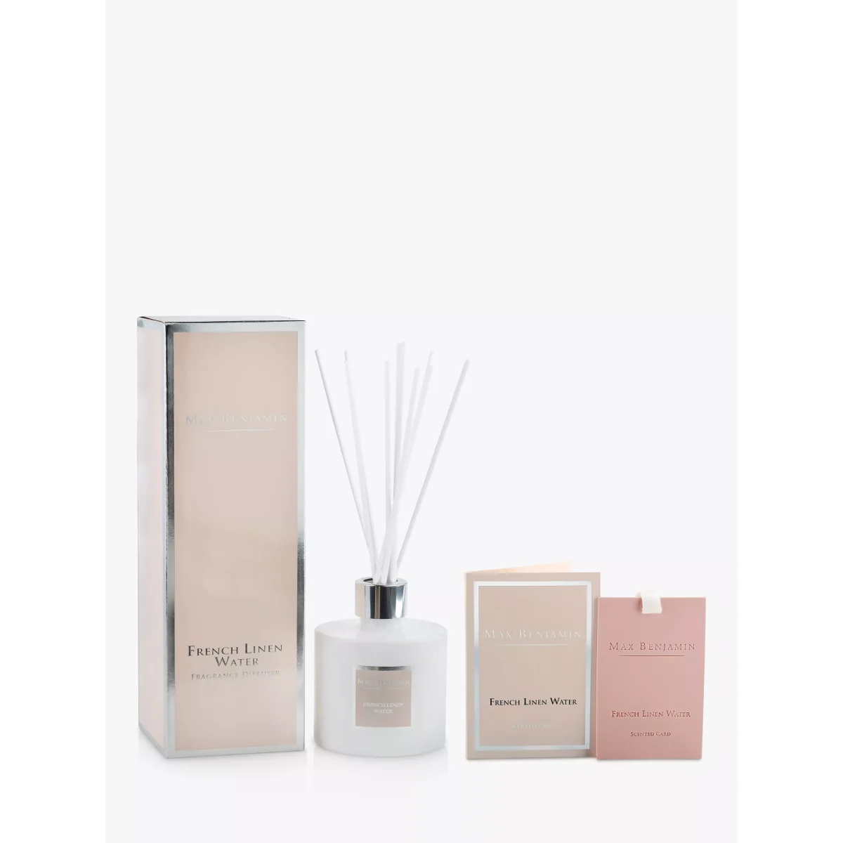 Max Benjamin Classic French Linen Water Reed Diffuser, 150ml – image 2