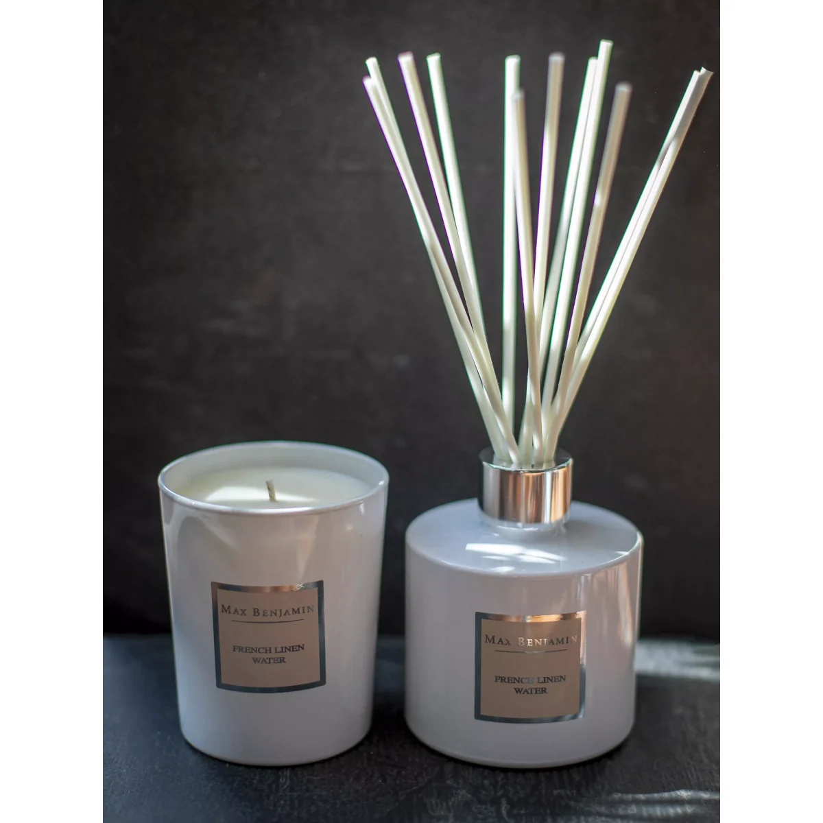 Max Benjamin Classic French Linen Water Reed Diffuser, 150ml – image 4