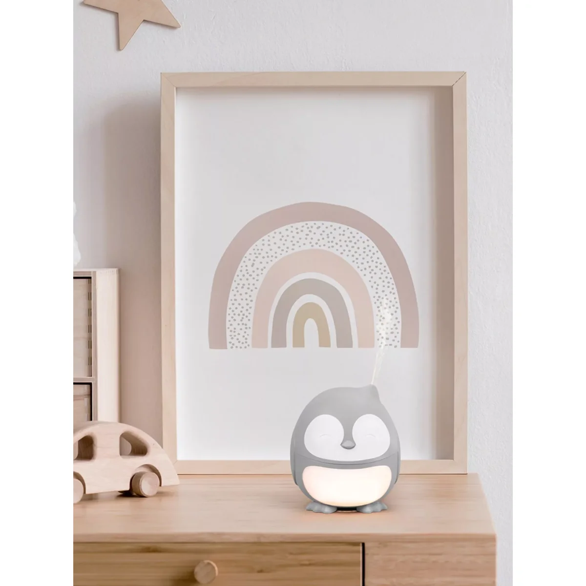 MADE BY ZEN Pippi Penguin Electric Diffuser, Grey, 180ml – image 2