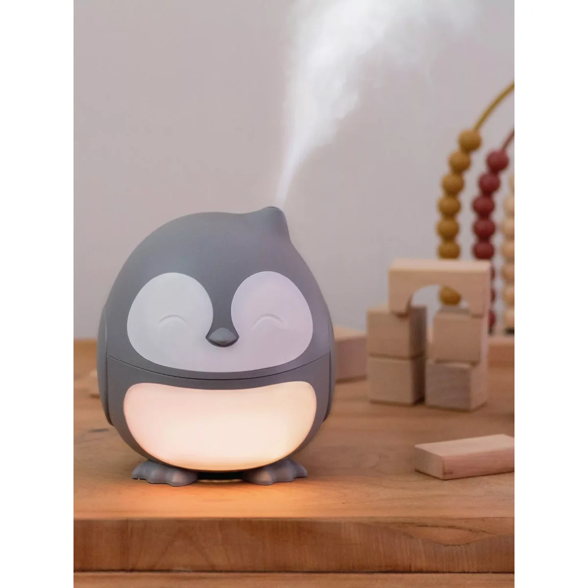 MADE BY ZEN Pippi Penguin Electric Diffuser, Grey, 180ml – image 3