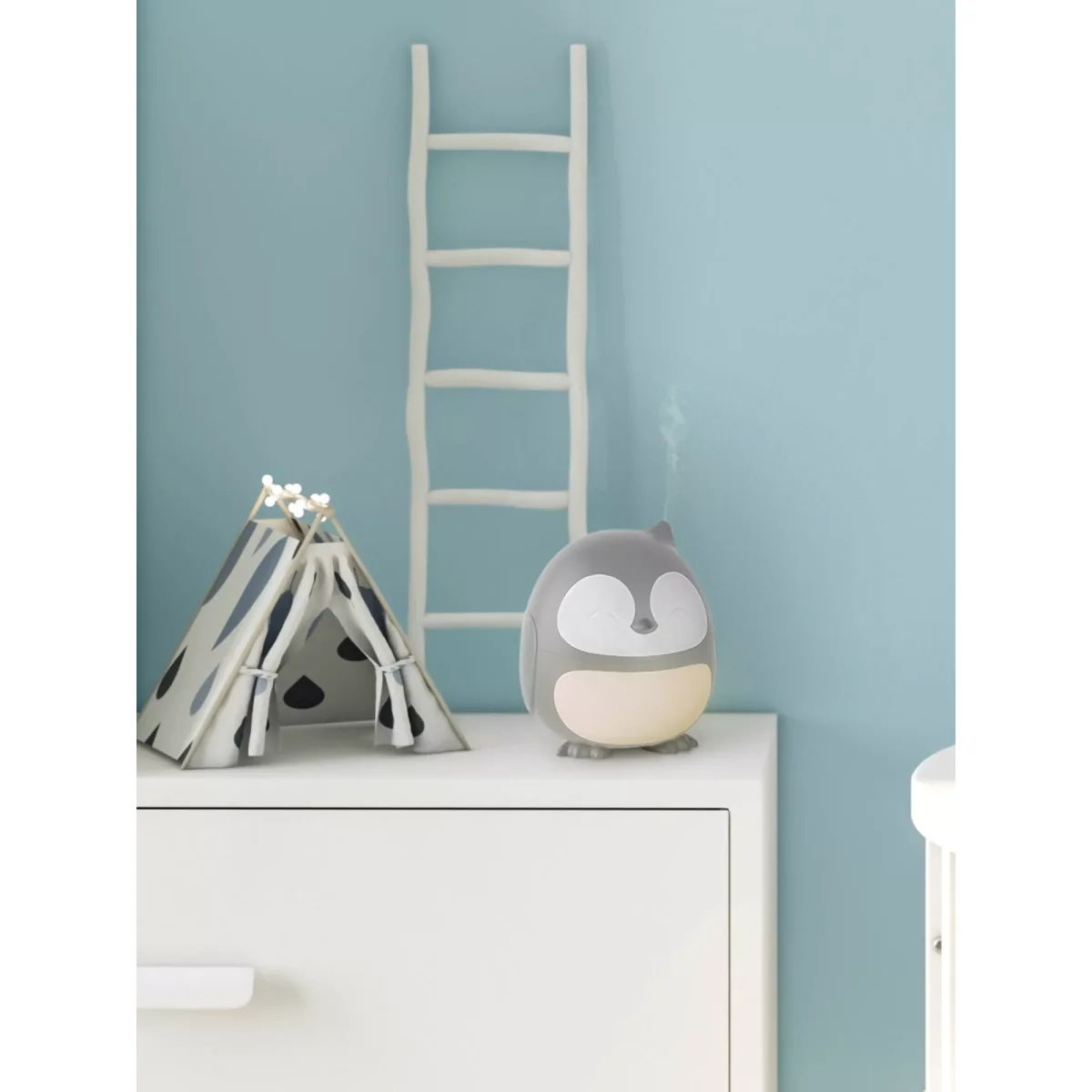 MADE BY ZEN Pippi Penguin Electric Diffuser, Grey, 180ml – image 6