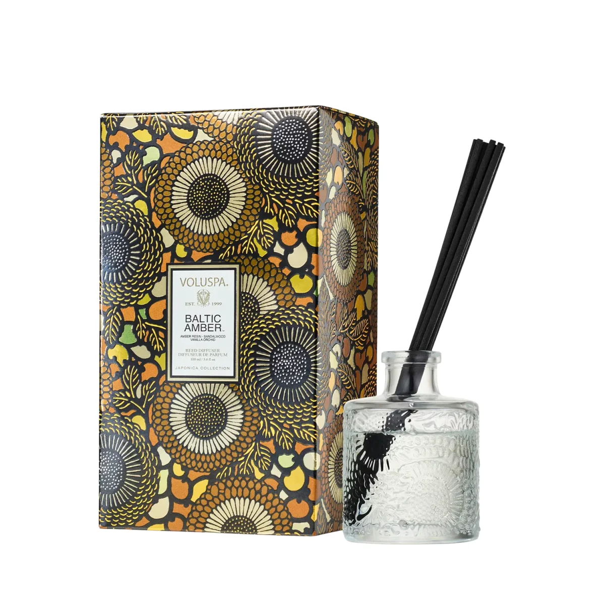 Voluspa Baltic Amber Reed Diffuser, 100ml – image 2