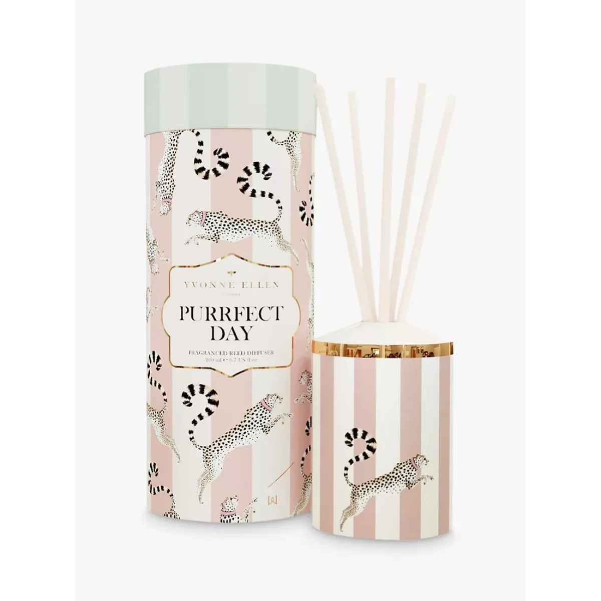 Yvonne Ellen Leopard Reed Diffuser, 200ml – image 3