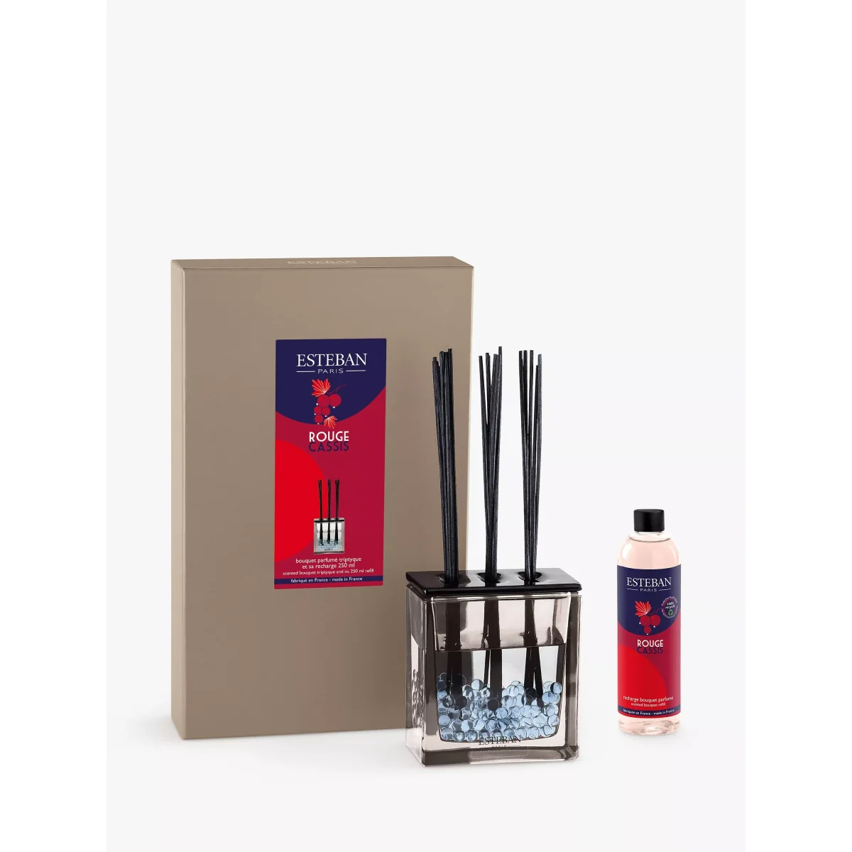 Esteban Rouge Cassis Triple Reed Diffuser, 250ml – image 2