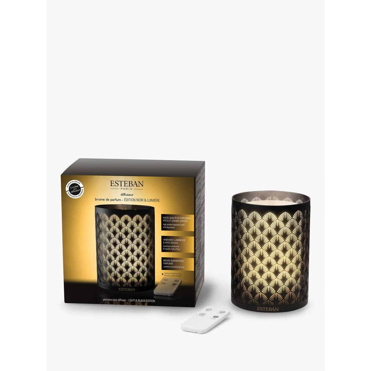 Esteban Art Deco Light Effects Diffuser – image 2