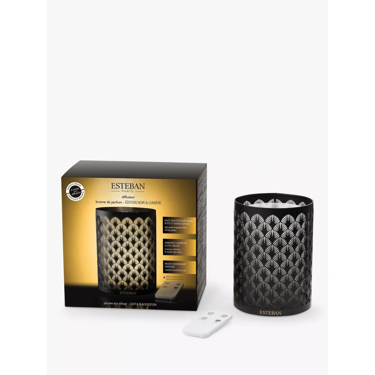 Esteban Art Deco Light Effects Diffuser – image 3