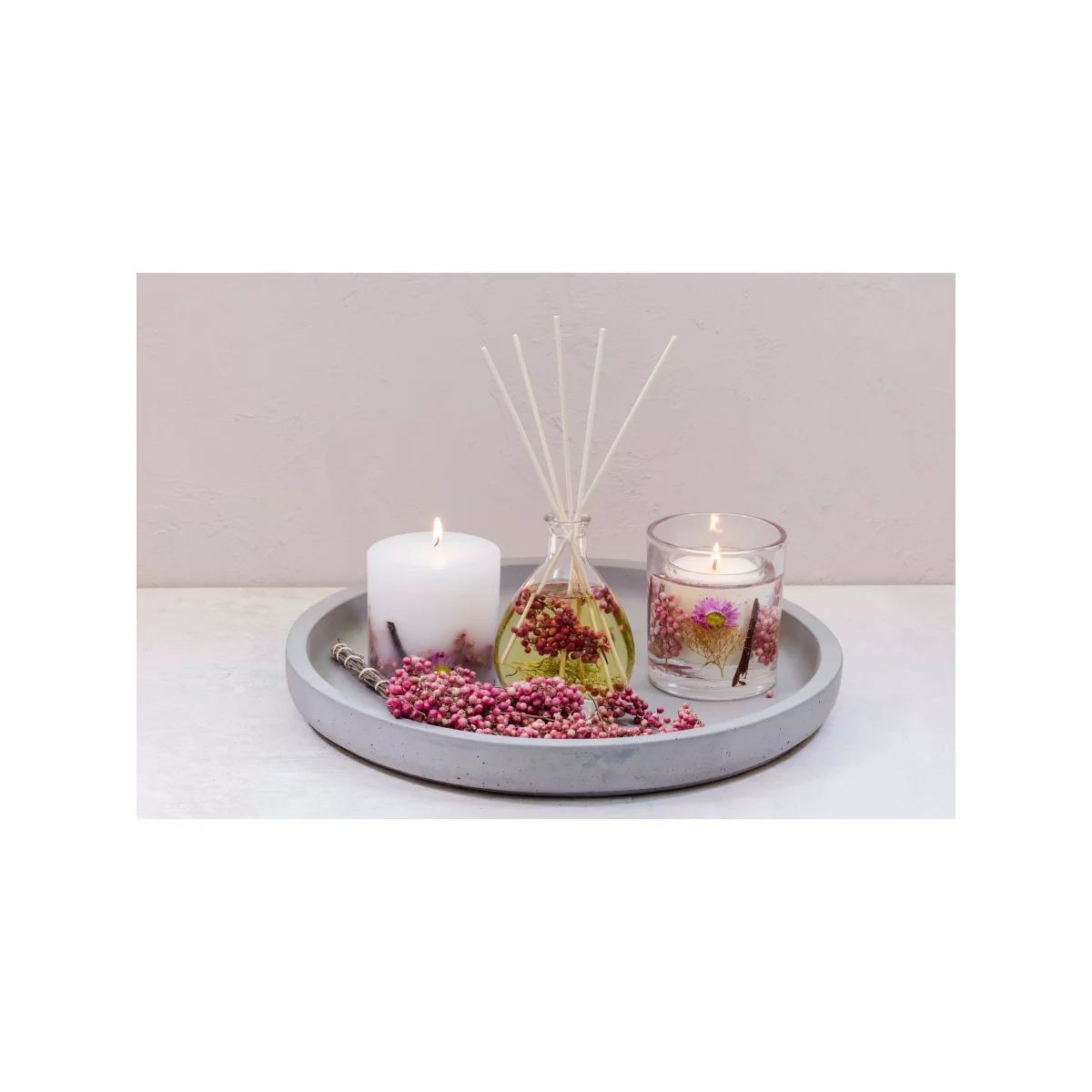 Stoneglow Natures Gift Pink Pepper Flowers Reed Diffuser, 180ml – image 5