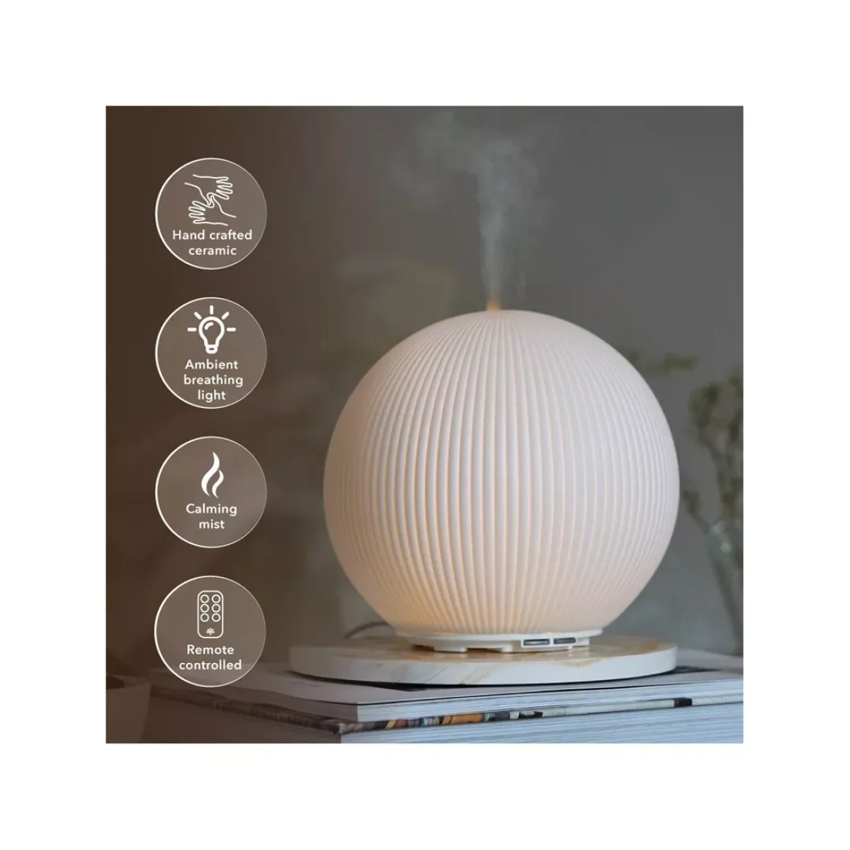 MADE BY ZEN Chi Ceramic Electric Diffuser, Multi – image 5