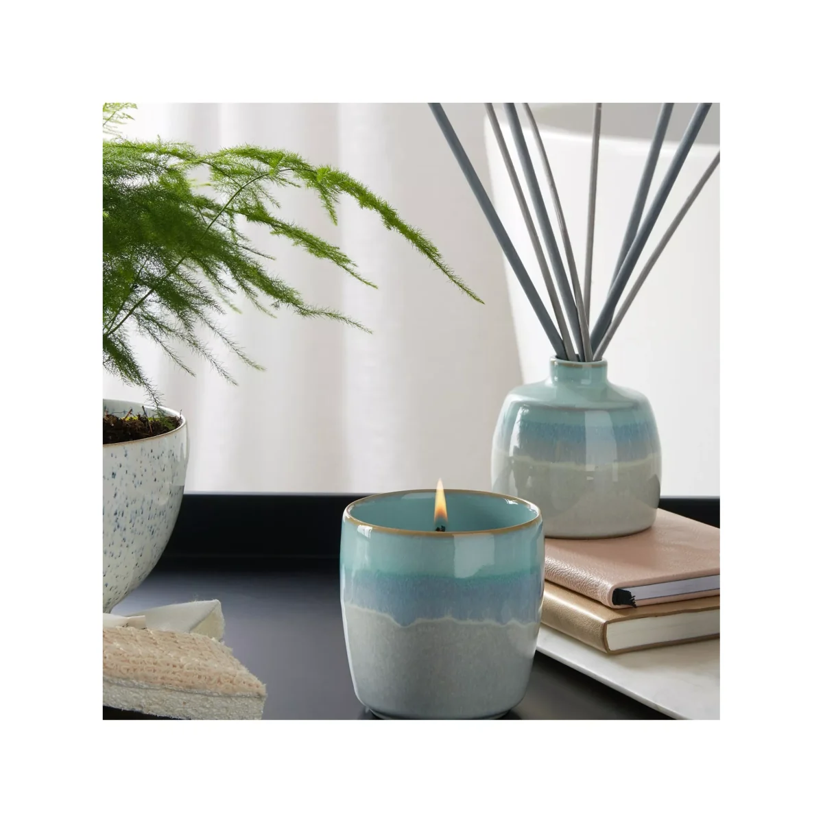 Denby Quartz Jade Reed Diffuser, 200ml – image 3