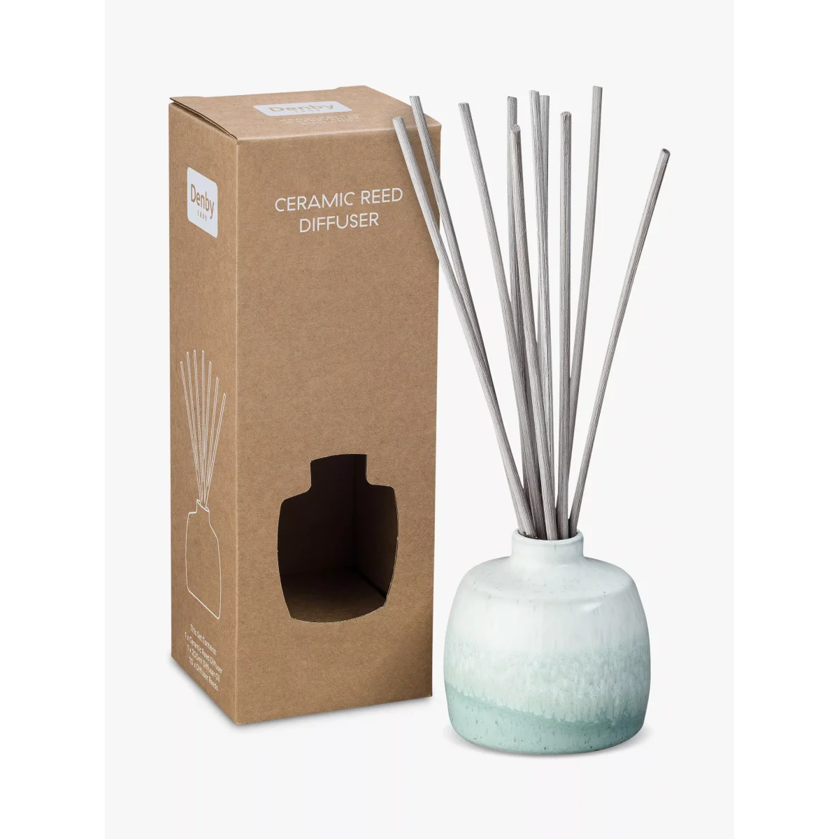Denby Kiln Ceramic Reed Diffuser, Green – image 2