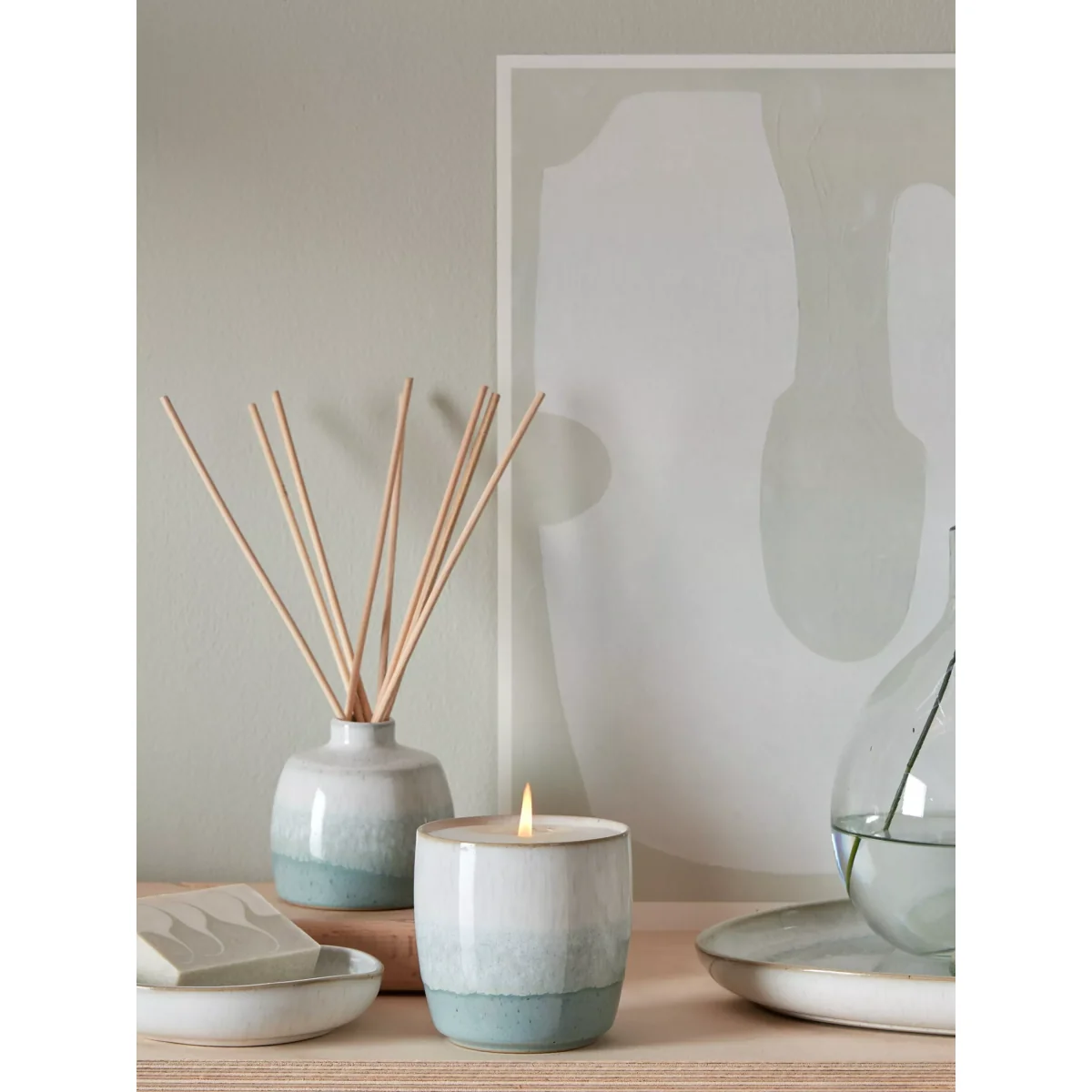 Denby Kiln Ceramic Reed Diffuser, Green – image 4