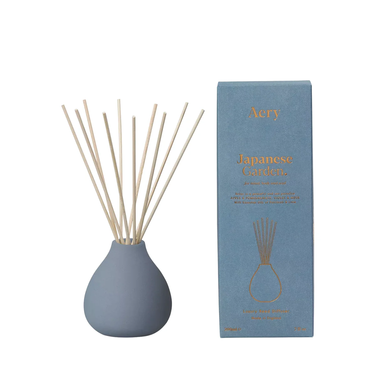 Aery Ceramic Japanese Garden Reed Diffuser, 200ml – image 2