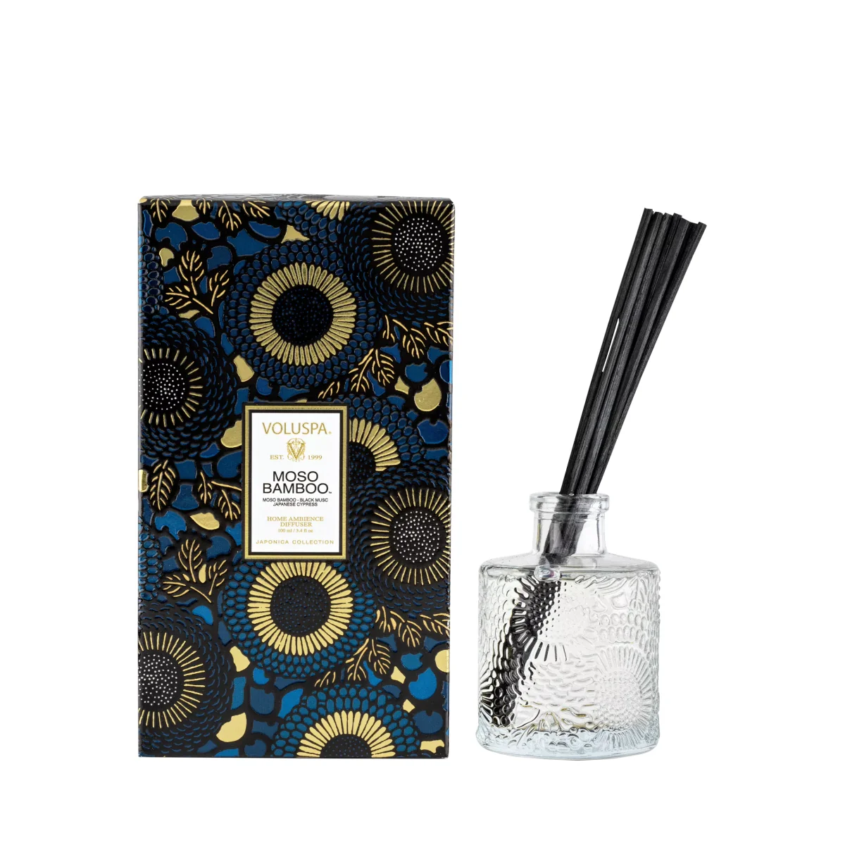 Voluspa Moso Bamboo Reed Diffuser, 100ml – image 2