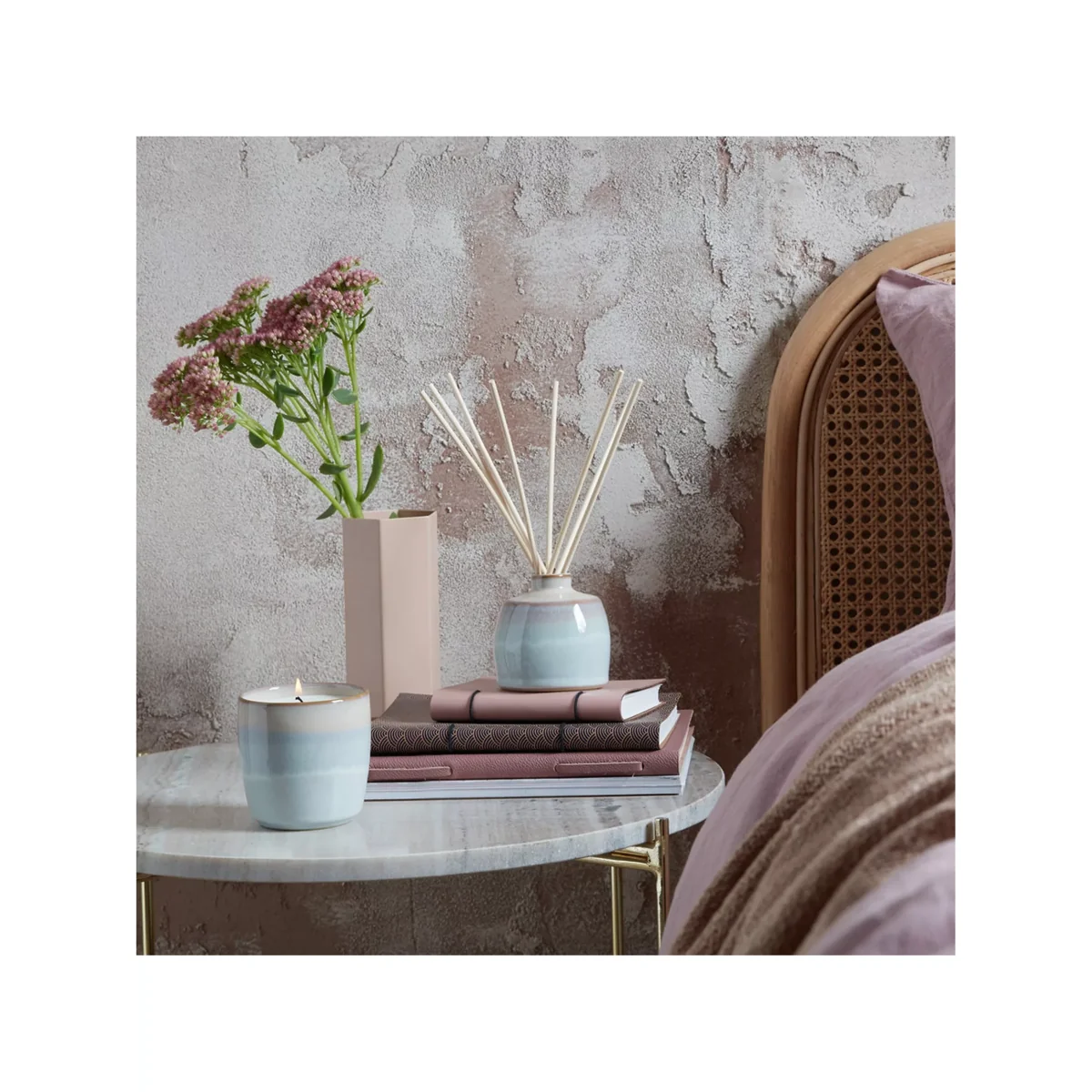 Denby Quartz Rose Reed Diffuser, 200ml – image 4