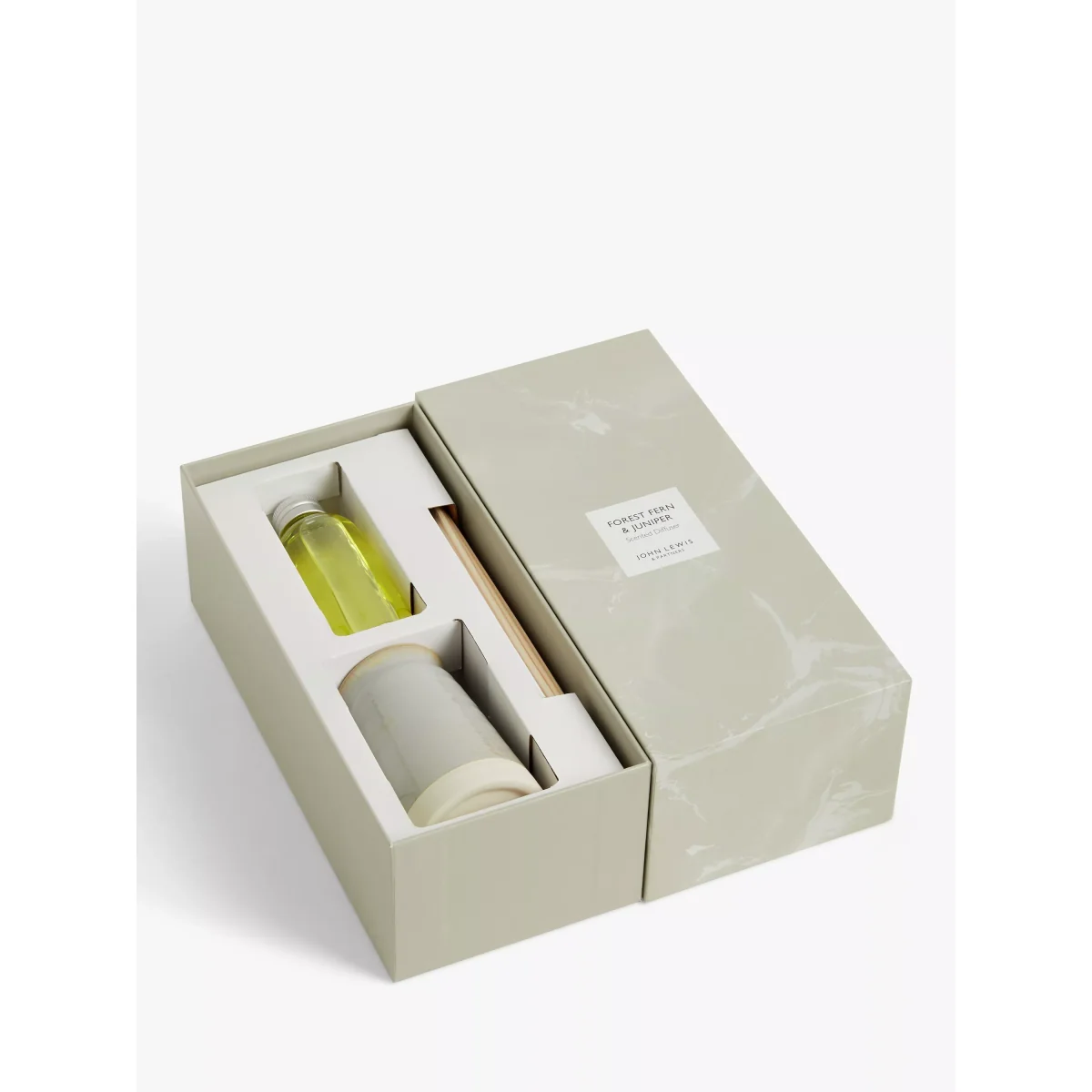 John Lewis Simplicity Forest Fern & Juniper Ceramic Reed Diffuser, 100ml – image 6