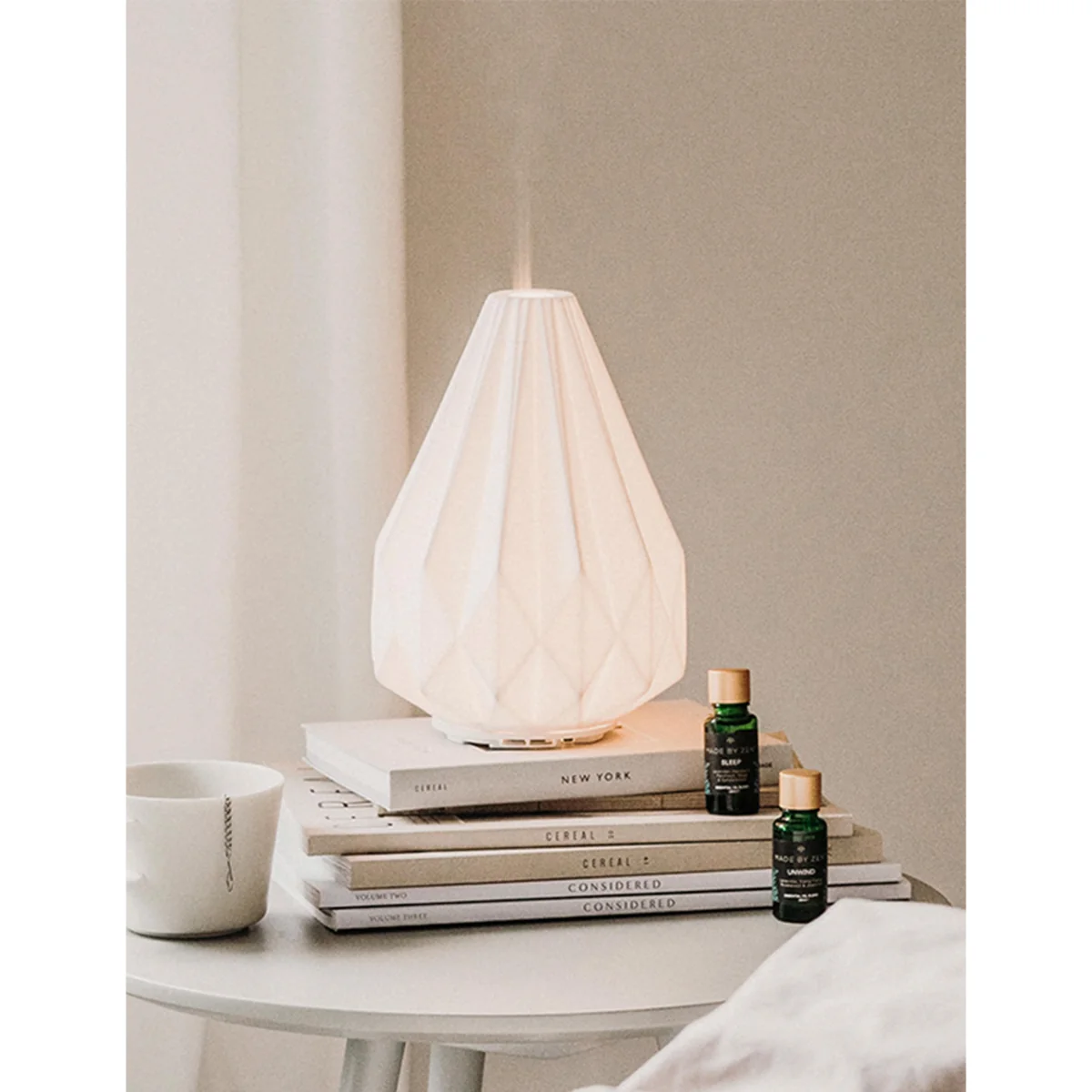 Made By Zen Kasper Ceramic Aroma Electric Diffuser - White, White – image 2