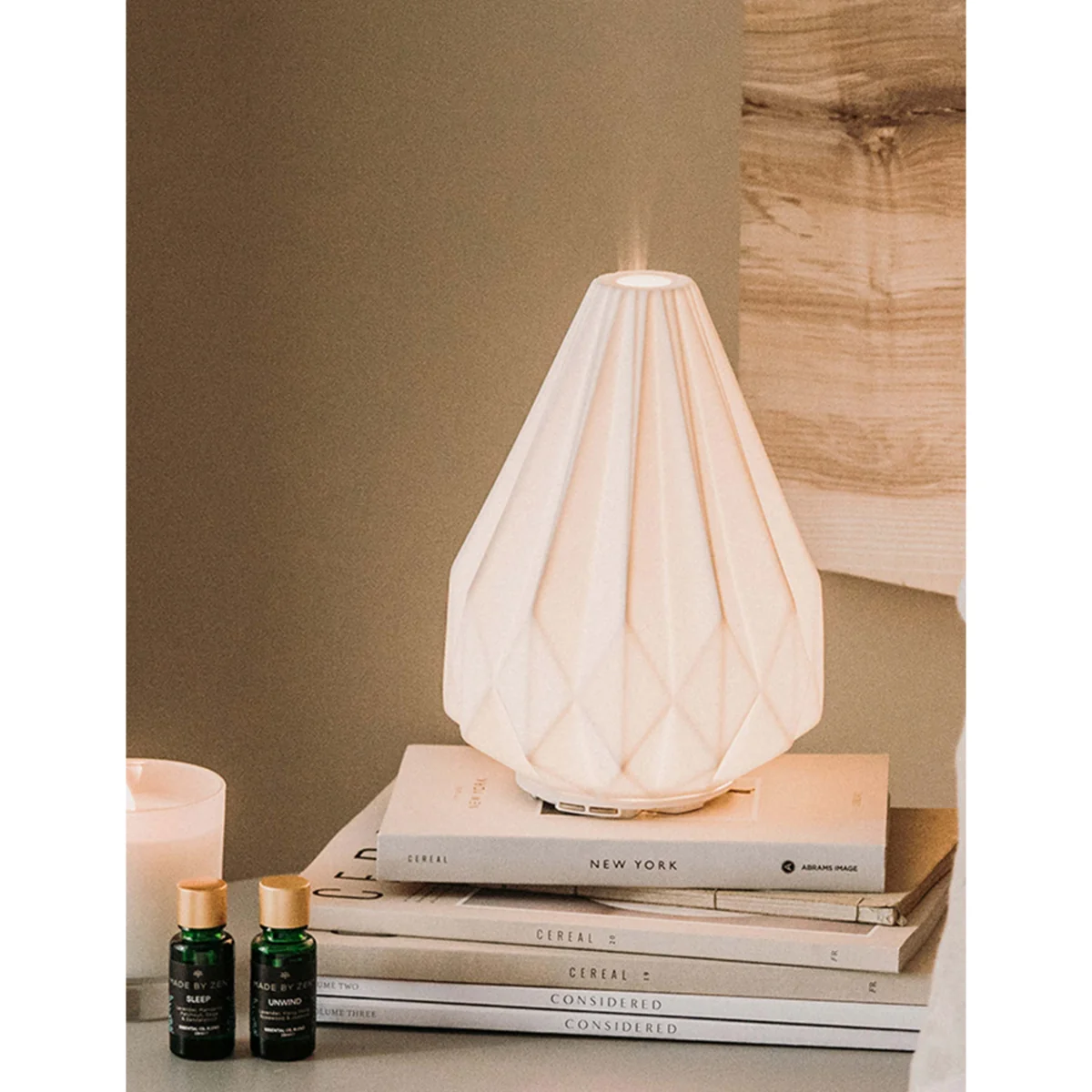 Made By Zen Kasper Ceramic Aroma Electric Diffuser - White, White – image 3