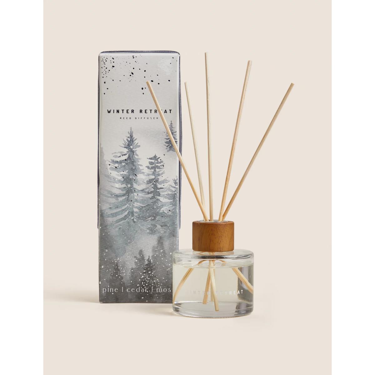 M&S Winter Retreat 100ml Diffuser - Green Mix, Green Mix – image 3