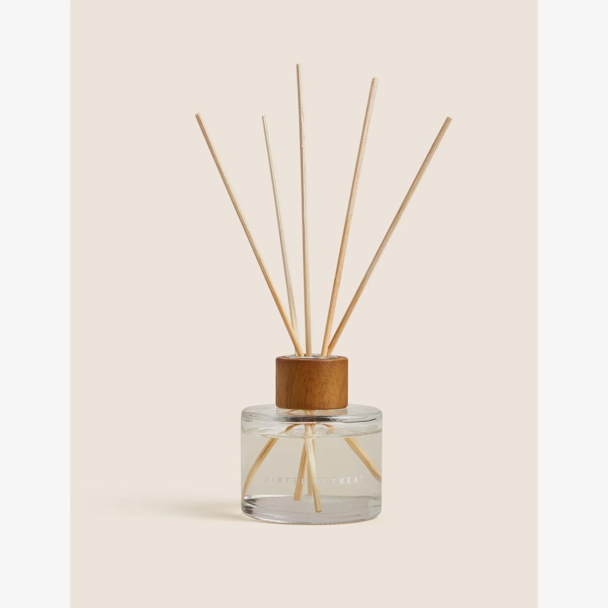 M&S Winter Retreat 100ml Diffuser - Green Mix, Green Mix – image 1