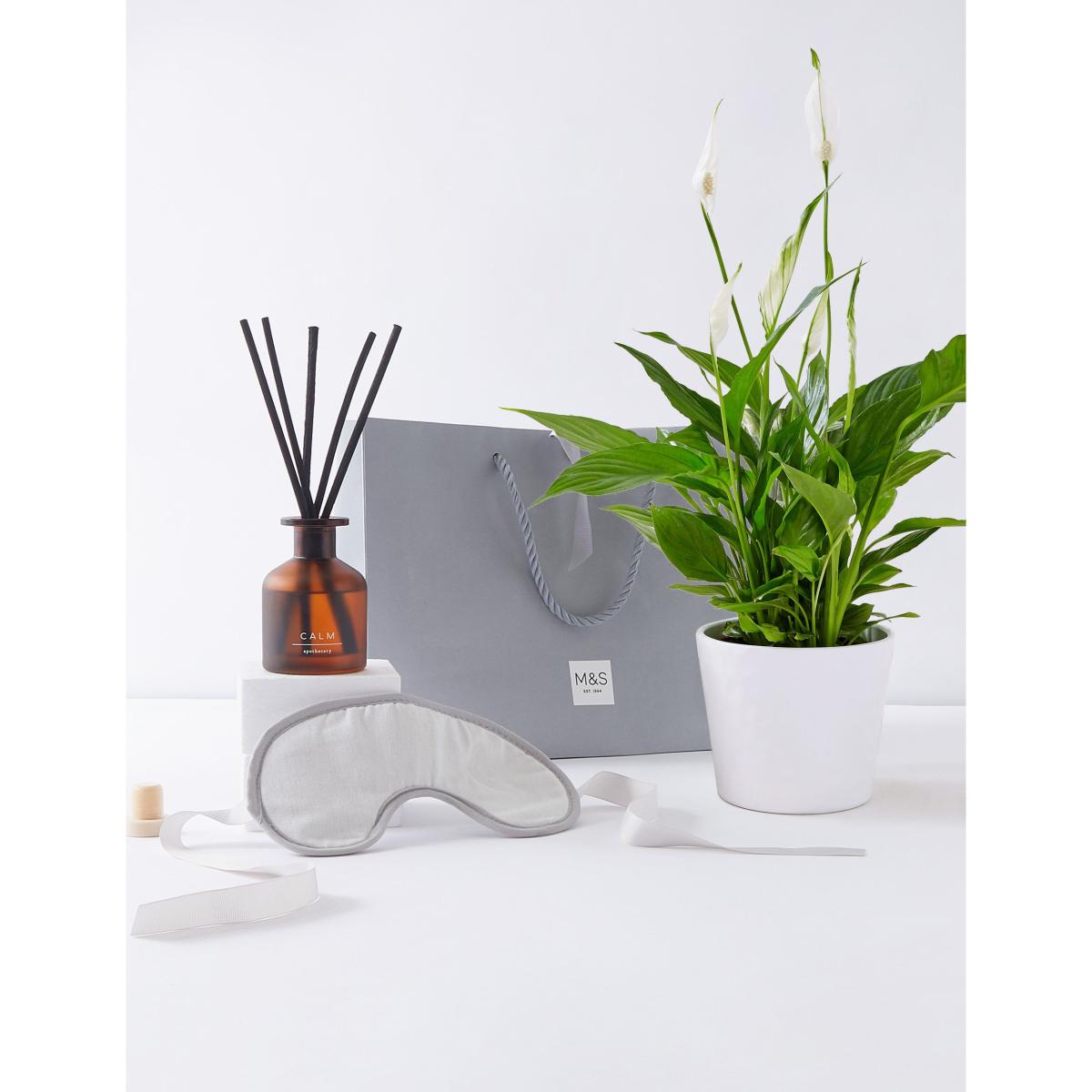 M&S Relax Hamper with Peace Lily Plant – image 2