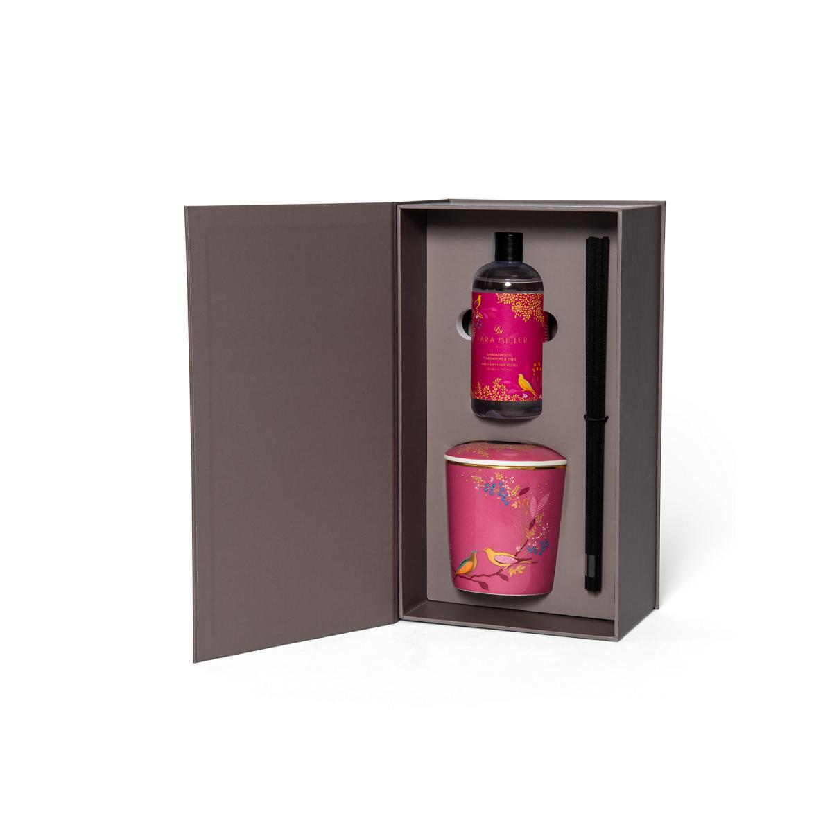 Sara Miller Sandalwood, Cardamon & Oudwood Diffuser - Pink, Pink – image 2