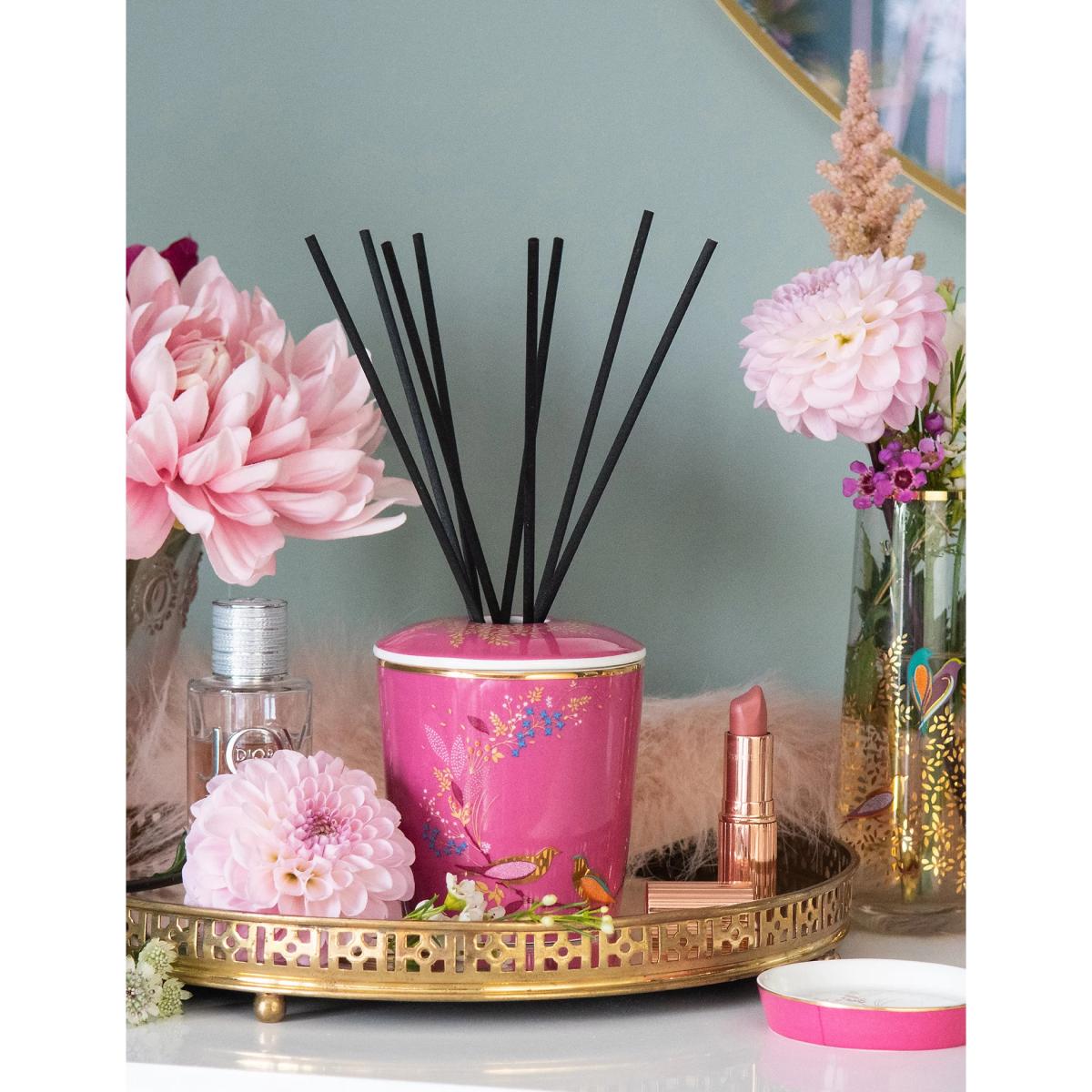 Sara Miller Sandalwood, Cardamon & Oudwood Diffuser - Pink, Pink – image 6