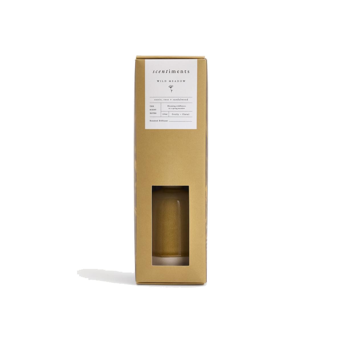 Scentiments™ Wild Meadow 150ml Diffuser - Dark Ochre, Dark Ochre – image 1