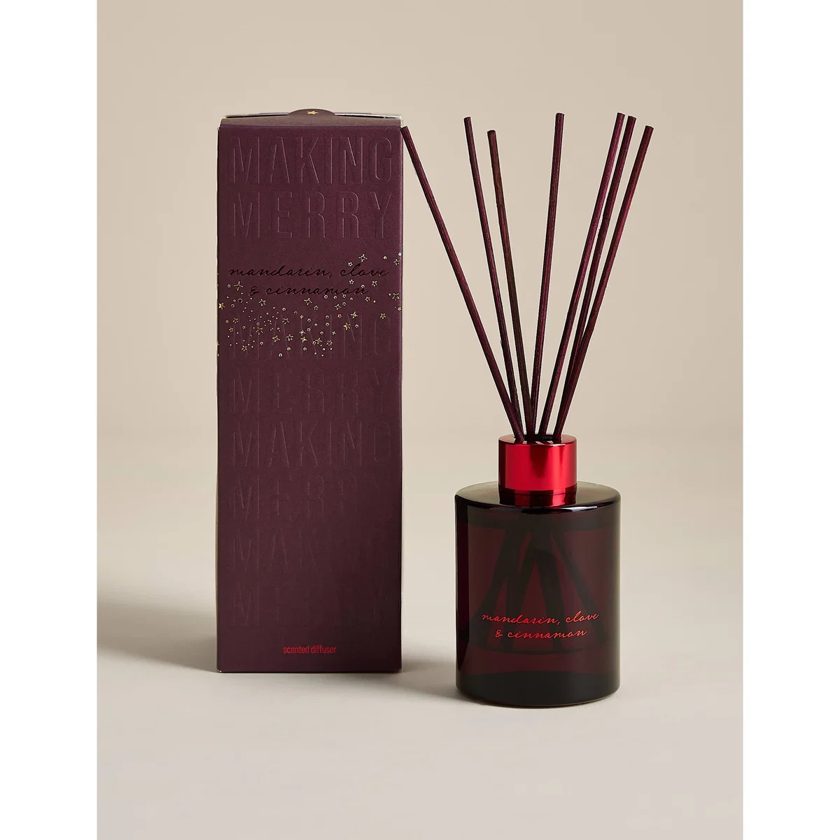 M&S Mandarin Clove & Cinnamon 100ml Diffuser Red Mix – image 2
