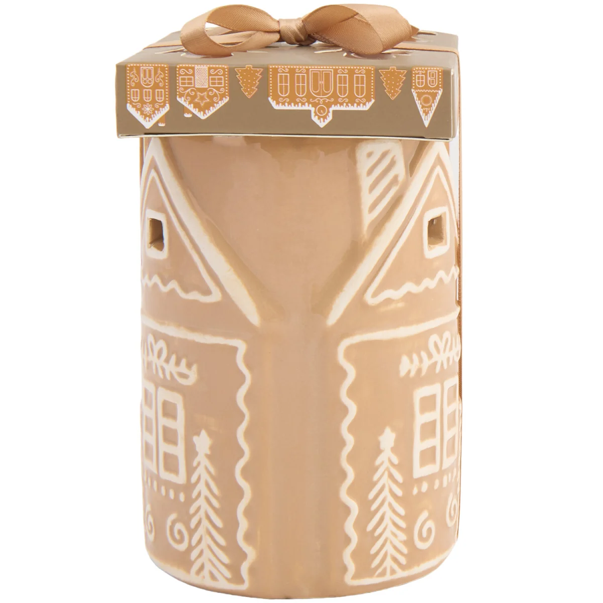 Gingerbread House Shaped Wax Burner Set - Neutral – image 3