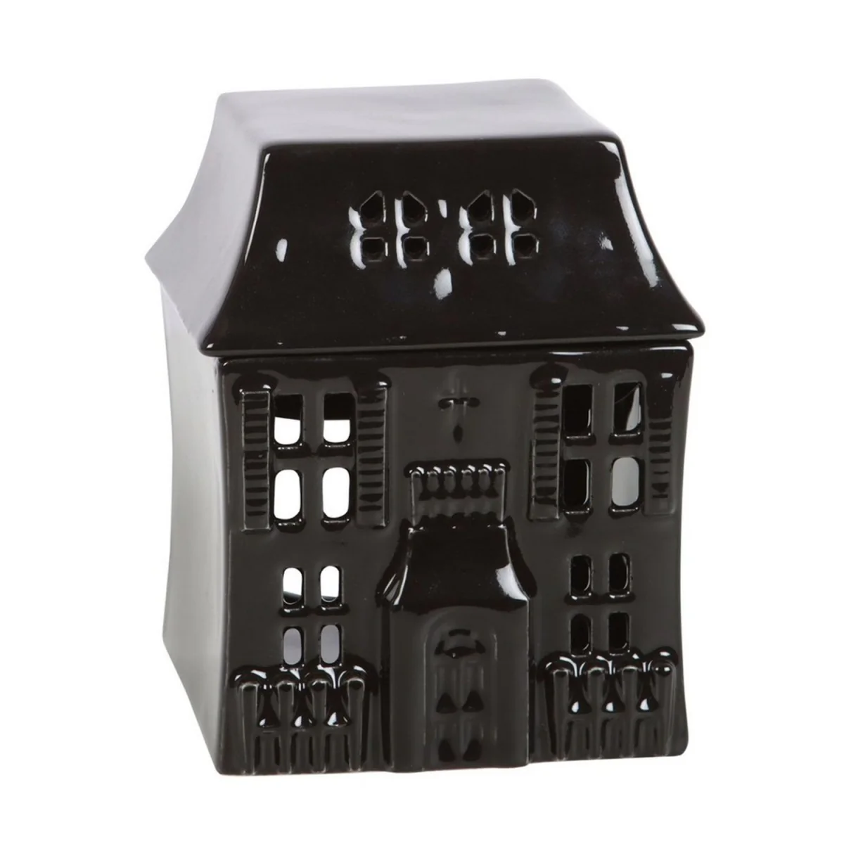 Something Different Haunted House Oil Burner - Black – image 3