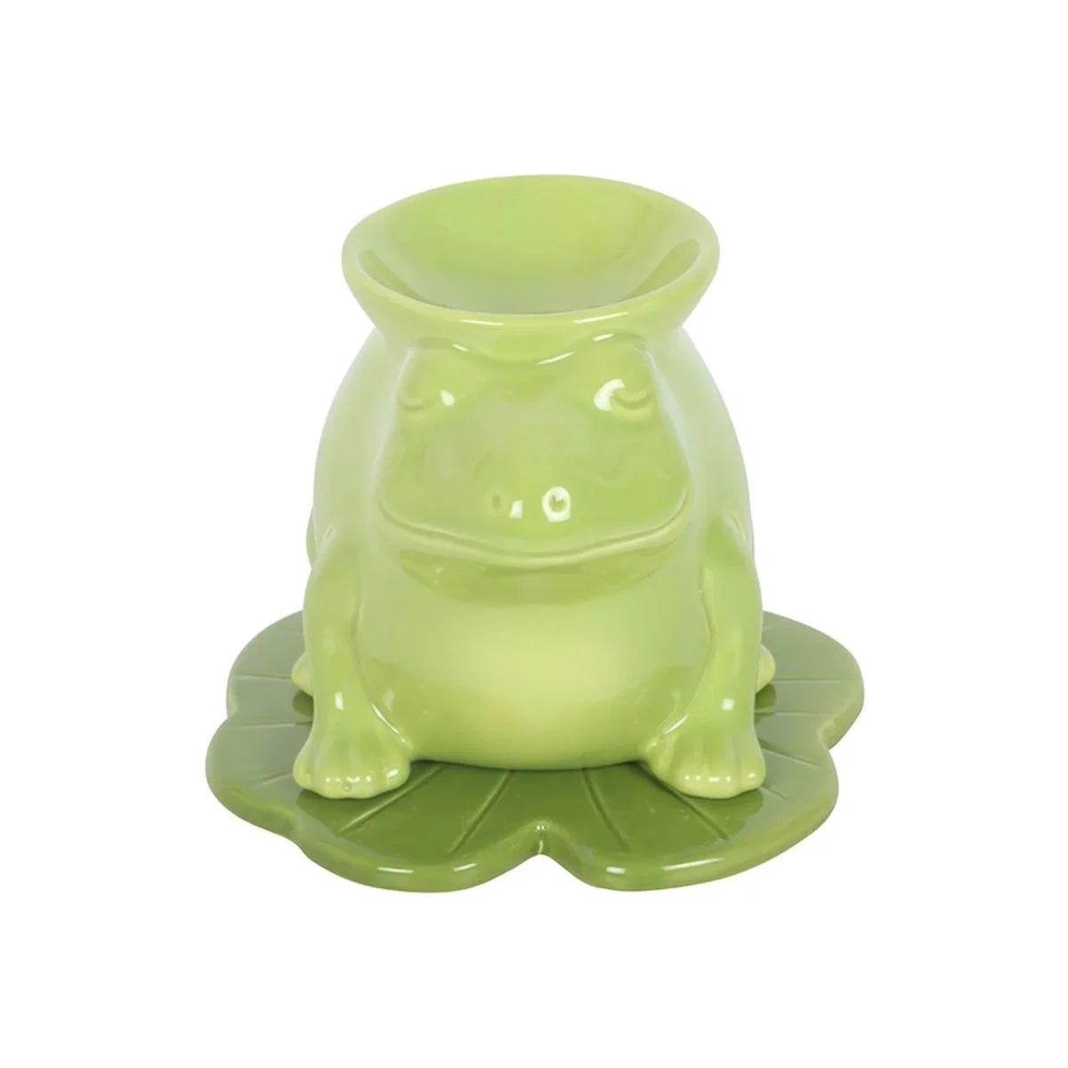 Something Different Luna Frog Oil Burner - Green – image 1
