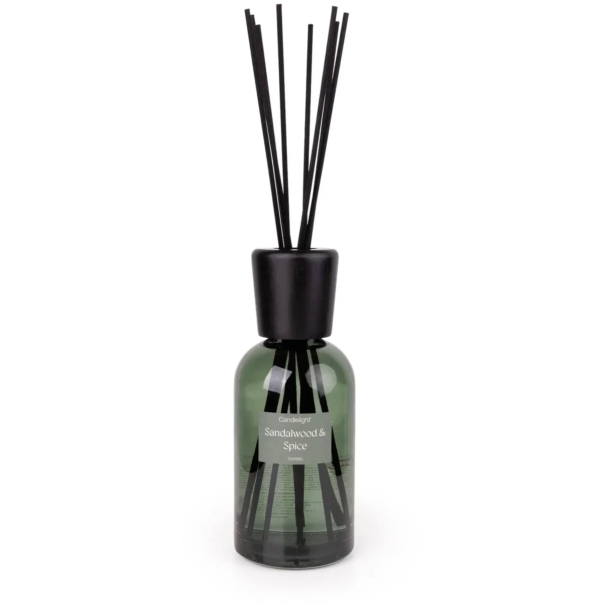 Candlelight Sandalwood & Spice Large 1L Reed Diffuser - Green – image 5