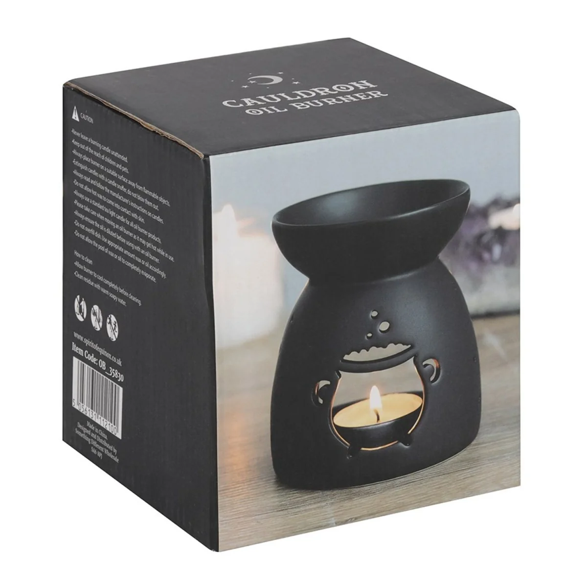 Something Different Cauldron Oil Burner - Black – image 3