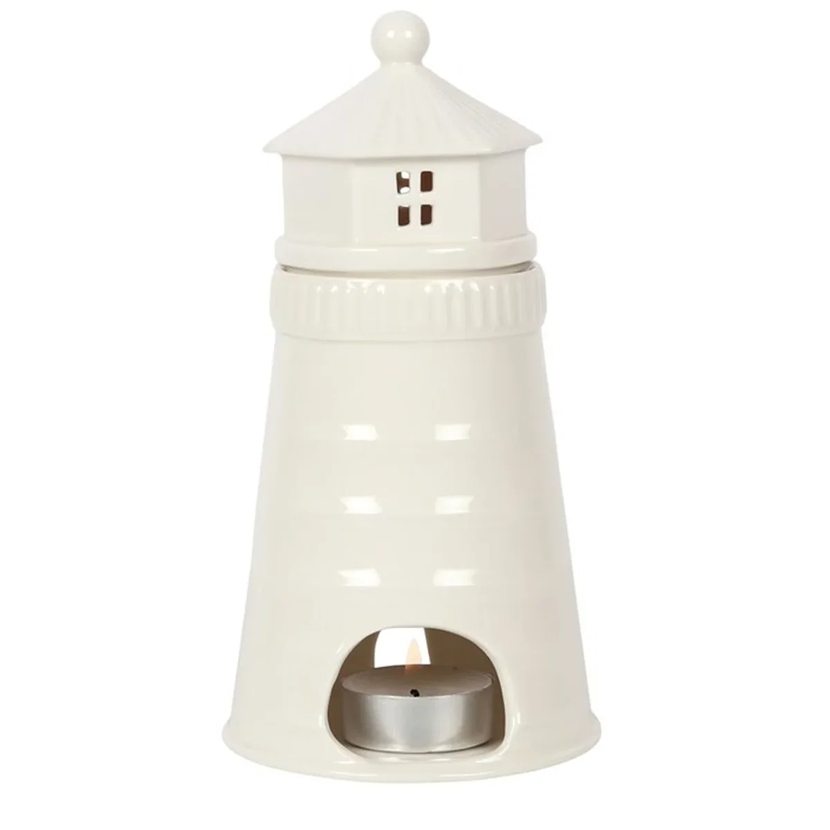 Gloriously Good Lighthouse Oil Burner and Wax Warmer - White – image 4